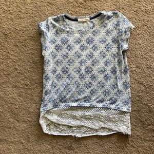 3/$15 Mandala and Lace Rewind Tee